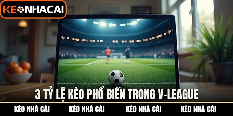 3 tỷ lệ kèo phổ biến trong V-league